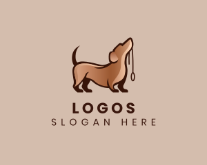 Pet - Pet Dog Leash logo design