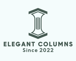 Green Column Architecture logo design