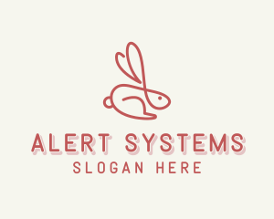 Bunny Pet Rabbit logo design