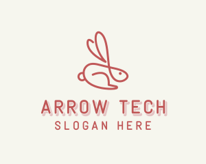 Bunny Pet Rabbit logo design