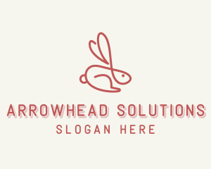 Bunny Pet Rabbit logo design