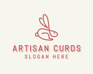 Bunny Pet Rabbit logo design