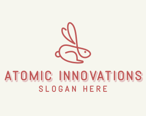 Bunny Pet Rabbit logo design