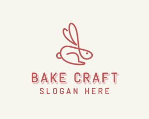 Bunny Pet Rabbit logo design