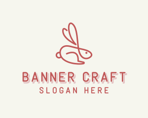 Bunny Pet Rabbit logo design