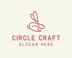 Bunny Pet Rabbit logo design