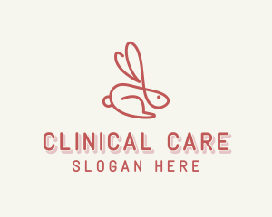 Bunny Pet Rabbit logo design