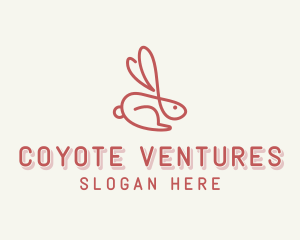 Bunny Pet Rabbit logo design