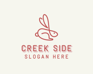 Bunny Pet Rabbit logo design