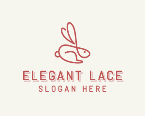 Bunny Pet Rabbit logo design