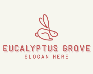 Bunny Pet Rabbit logo design