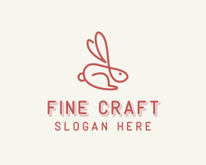 Bunny Pet Rabbit logo design