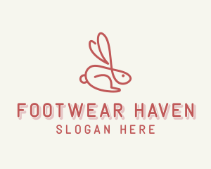 Bunny Pet Rabbit logo design