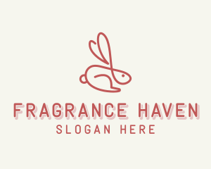 Bunny Pet Rabbit logo design