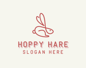 Bunny Pet Rabbit logo design