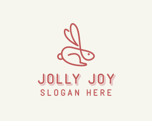 Bunny Pet Rabbit logo design