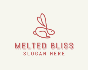 Bunny Pet Rabbit logo design