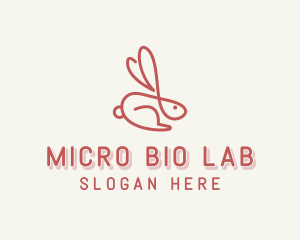 Bunny Pet Rabbit logo design