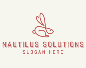 Bunny Pet Rabbit logo design