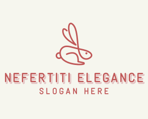 Bunny Pet Rabbit logo design