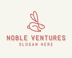 Bunny Pet Rabbit logo design