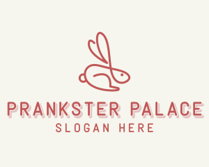 Bunny Pet Rabbit logo design