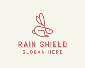 Bunny Pet Rabbit logo design