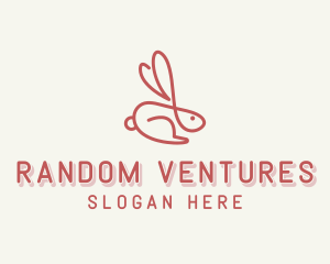 Bunny Pet Rabbit logo design