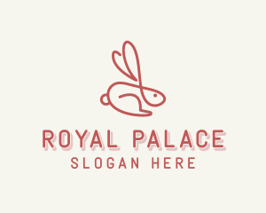 Bunny Pet Rabbit logo design