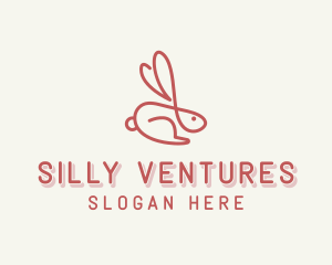 Bunny Pet Rabbit logo design