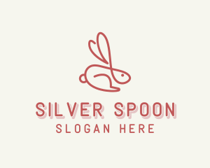 Bunny Pet Rabbit logo design