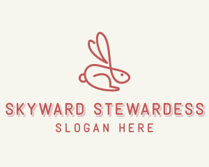 Bunny Pet Rabbit logo design