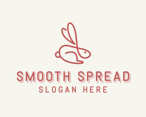 Bunny Pet Rabbit logo design