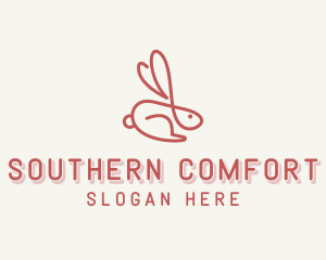 Bunny Pet Rabbit logo design