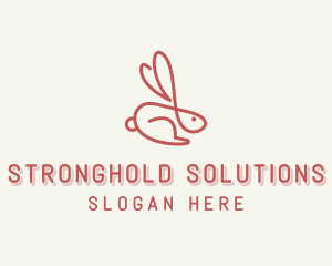 Bunny Pet Rabbit logo design