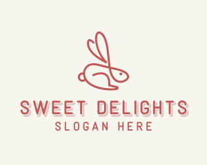 Bunny Pet Rabbit logo design