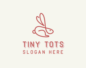 Bunny Pet Rabbit logo design