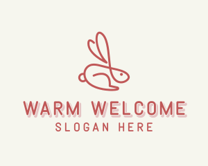 Bunny Pet Rabbit logo design