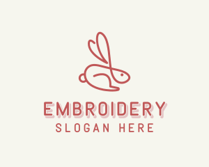 Bunny Pet Rabbit logo design