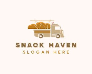 Bread Food Truck logo design