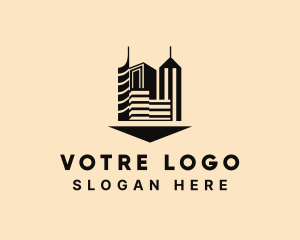 Urban Building Cityscape Logo