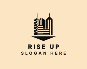 Urban Building Cityscape logo design