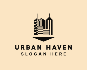 Cityscape - Urban Building Cityscape logo design