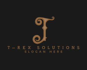 Deluxe Premium Boutique Letter T logo design