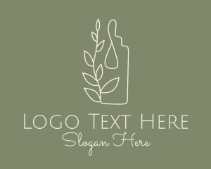Self Care - Organic Essential Oil logo design