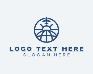 Freight - Airplane Travel Airline logo design