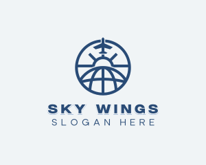 Airplane Travel Airline logo design