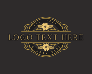 Aroma - Elegant Garden Flower logo design