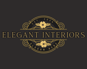 Elegant Garden Flower logo design