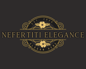 Elegant Garden Flower logo design